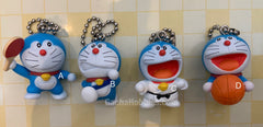 Doraemon 50th Anniversary Sports Figure Keychain 5 Pieces Set (In-stock)
