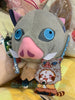 Kimetsu no Yaiba Demon Slayer x Rasca Inosuke Hashibira Medium Plush Keychain (In-stock)