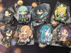 Sword Art Online Rubber Keychain Set (In Stock)