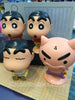 Crayon Shin-Chan Big Head Sitting Figure Set 4 Pieces (In-stock)