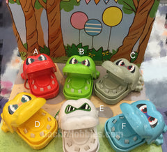 Crocodile Fun Game Keychain Set 6 Pieces (In-stock)