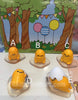 Gashapon Gudetama Clear Base Figure Set (In-stock)