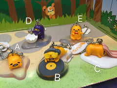 Guedetama 5th Anniversary Vol. 6 Keychain Set (In-stock)