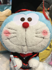 Graduation Doraemon Stand by You Medium Plush