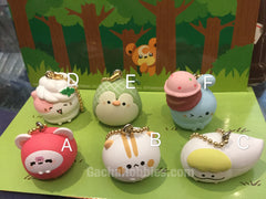 Sweets Chara Mode Figure Keychain (In-stock)