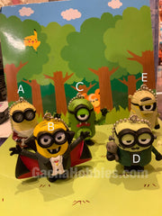 Gashapon Minions Keychain Set Halloween Ver. (In Stock)